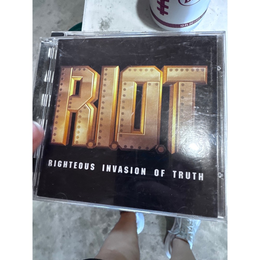 Riot Righteous Invasion of Truth Christian Hip Hop Rap CD Jewel Case
